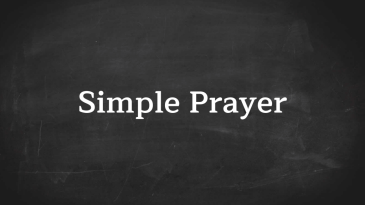 Simple Prayer-min